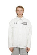 Old Order Crocodile Pattern PU Leather Jacket