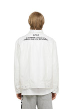 Old Order Crocodile Pattern PU Leather Jacket