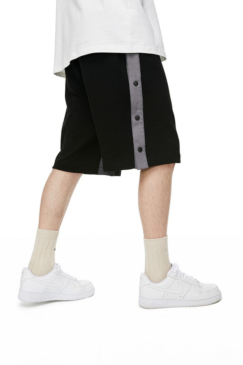 Old Order Buttons Stitched Shorts
