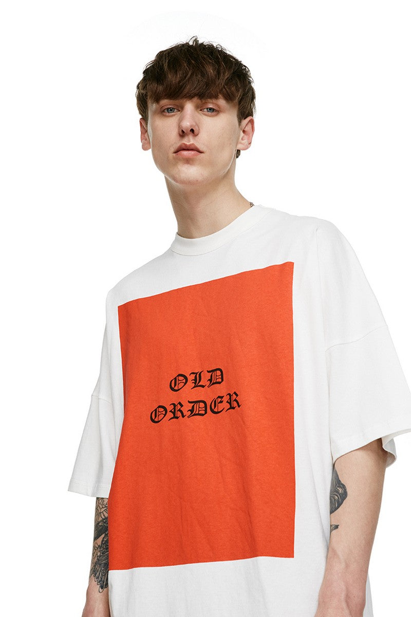 Old Order Gothic Font Logo Tee