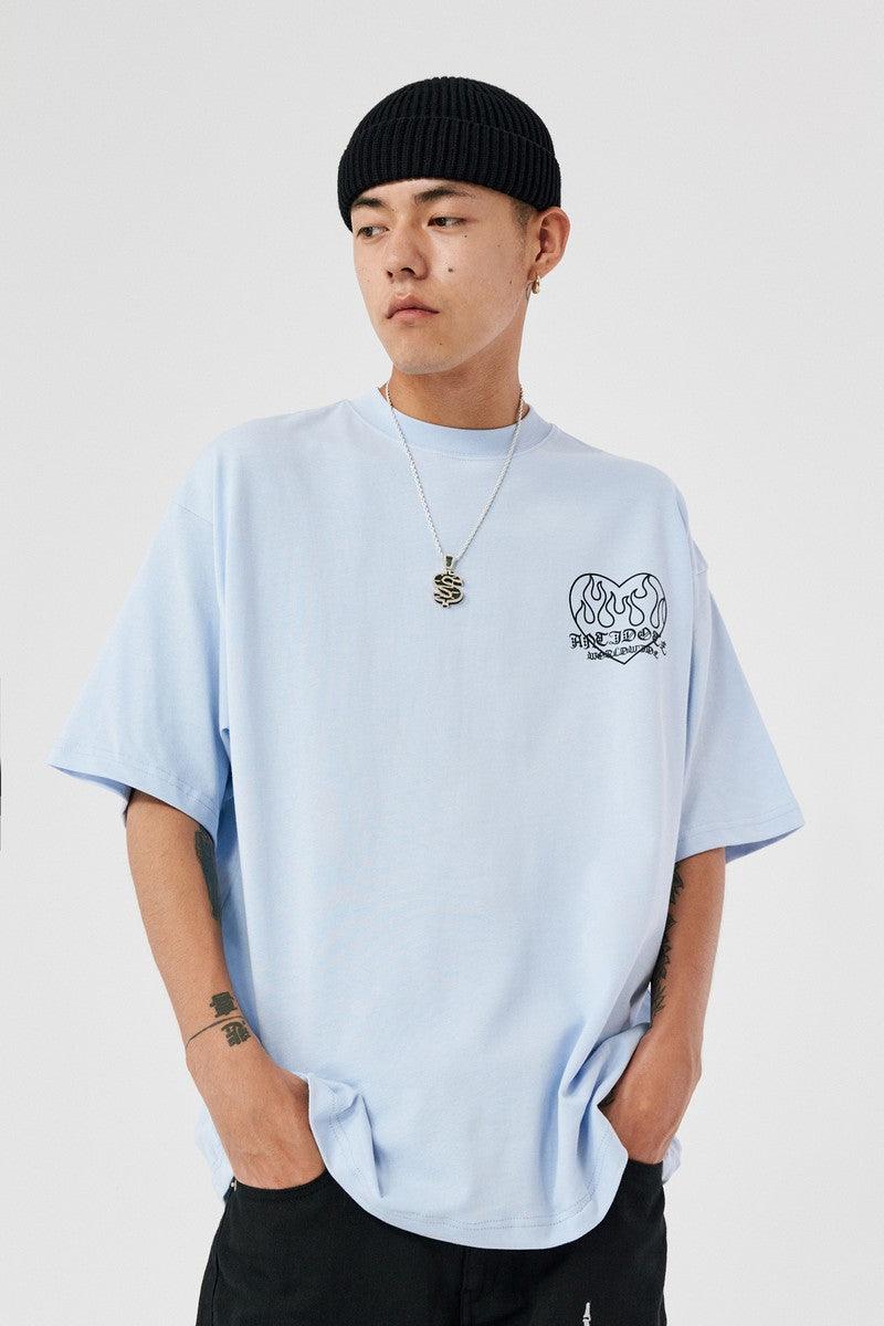 Antidote Flame Love Logo Print Tee