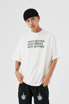 Antidote Why Bother Print Tee