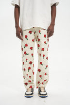 HH Roses Printed Jeans - UK Only