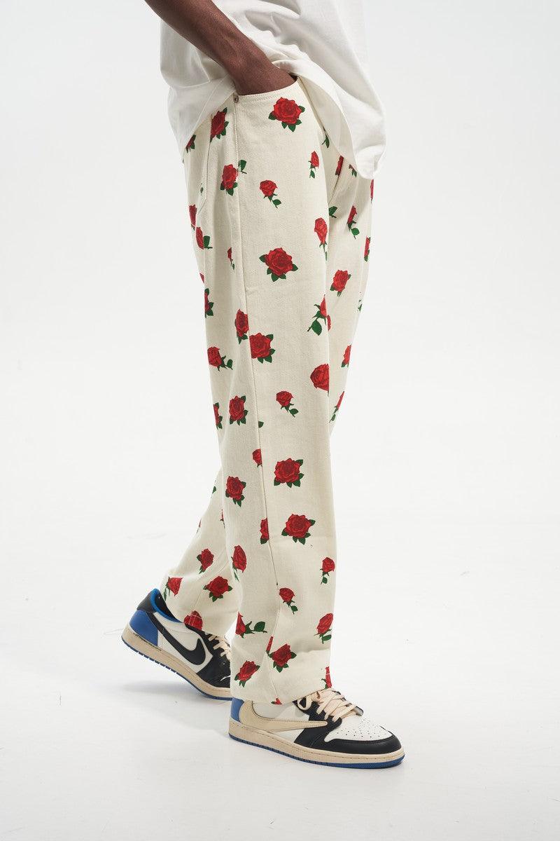 HH Roses Printed Jeans - UK Only
