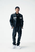 Antidote Multi-Pocket PU Leather Trousers - UK Only