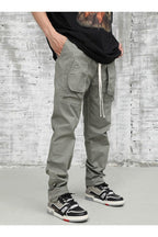 CZ Front Pockets Straight Trousers