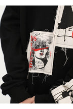 CZ Dark Patches Sweater