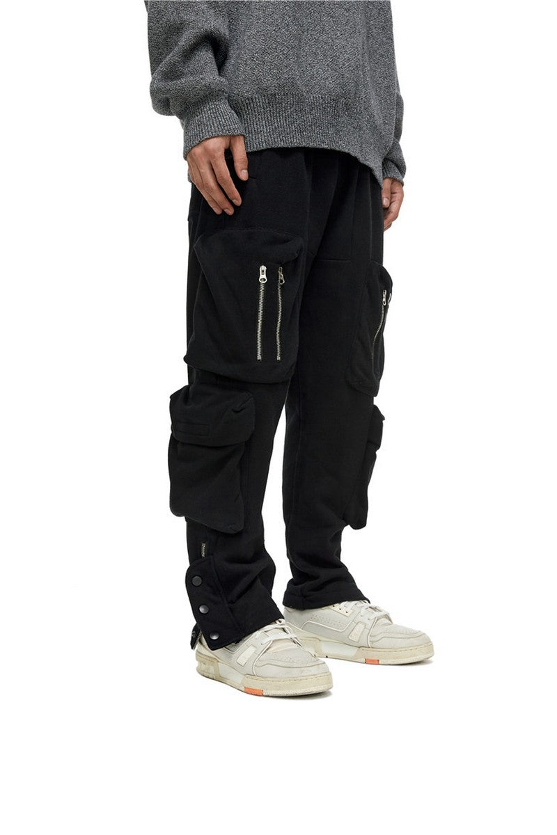 Old Order Multi Pocket Zipper Sweatpants