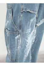 CZ Washed Ink Flared Jeans - UK Only