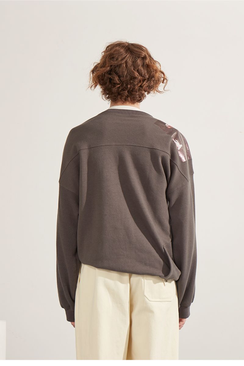 Mix7 Painting Irregular Sweater
