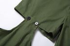 CZ Button Asymmetrical Cargos