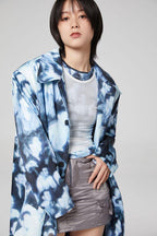 CZ Short Gray Skirt