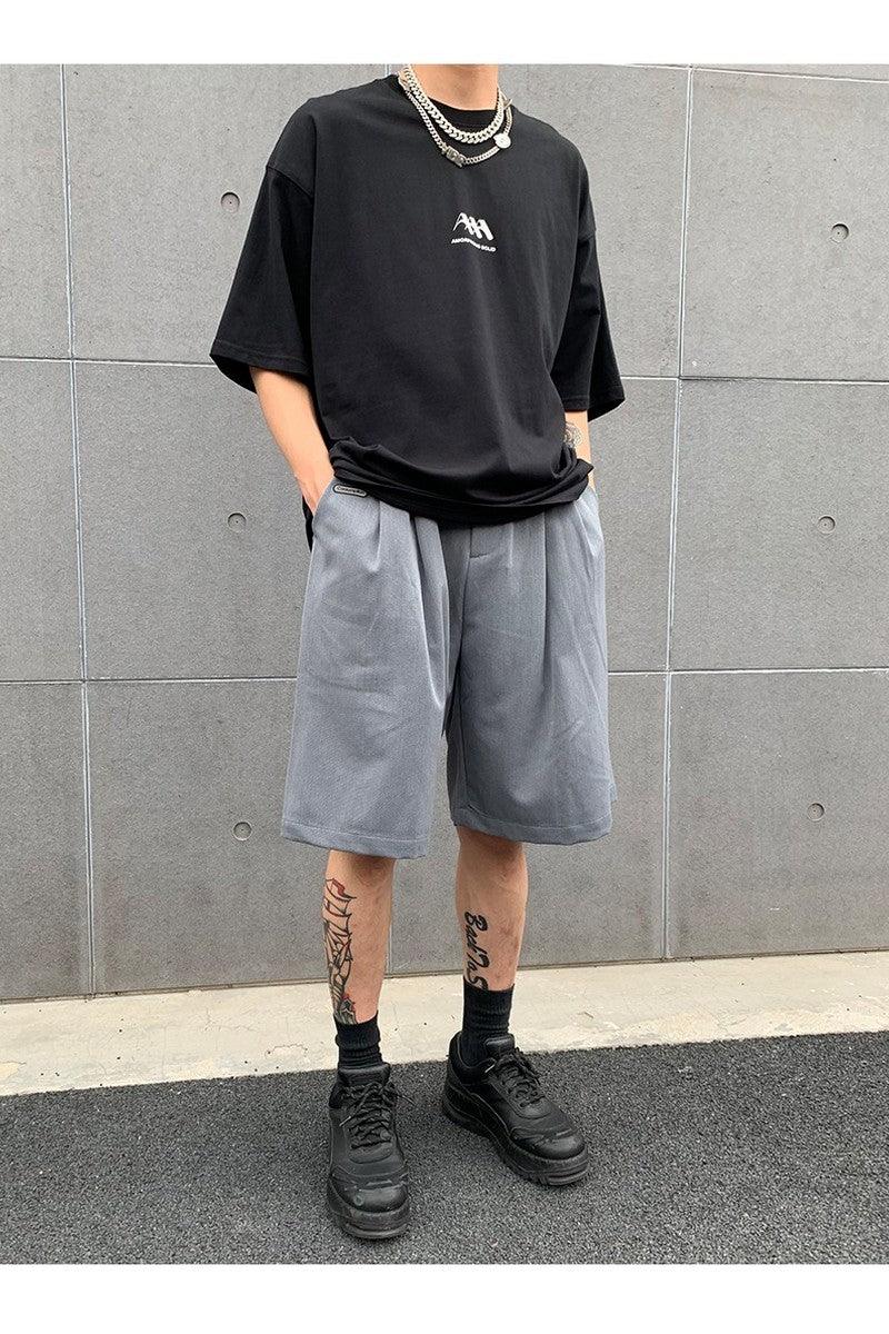 CZ Pleated Casual Shorts - UK Only