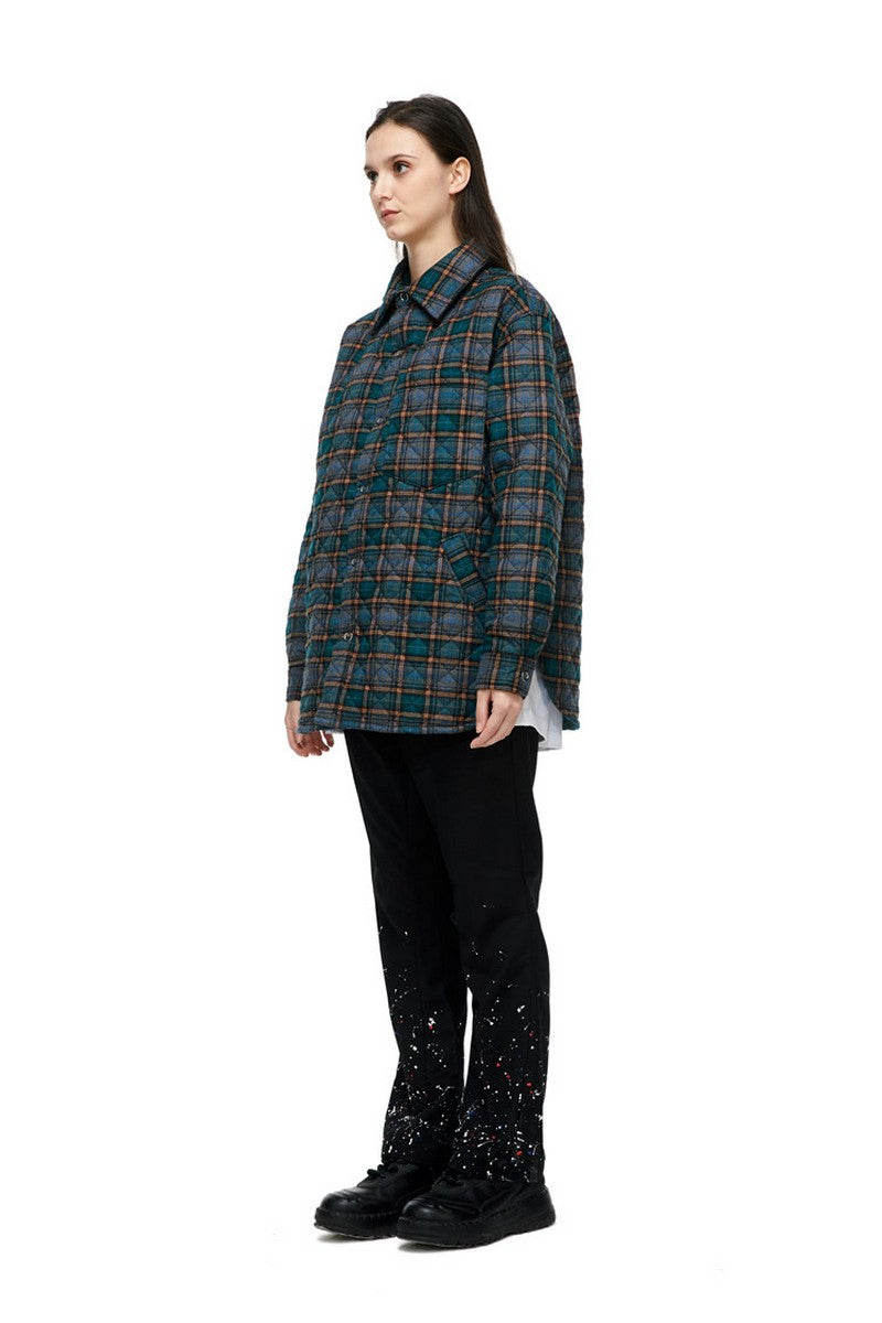 Old Order Splash Ink Flared Trousers