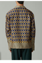 Mix7 Retro Pattern L/S Shirt