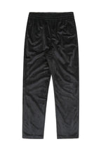 CZ Suede Buttons Straight Trousers