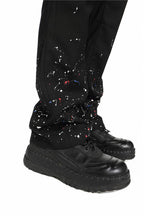 Old Order Splash Ink Flared Trousers