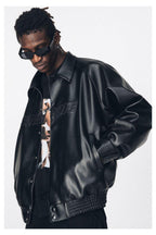 Antidote WTF Logo PU Leather Jacket