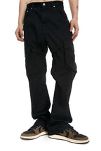 Old Order Straps Flared Cargo Trousers