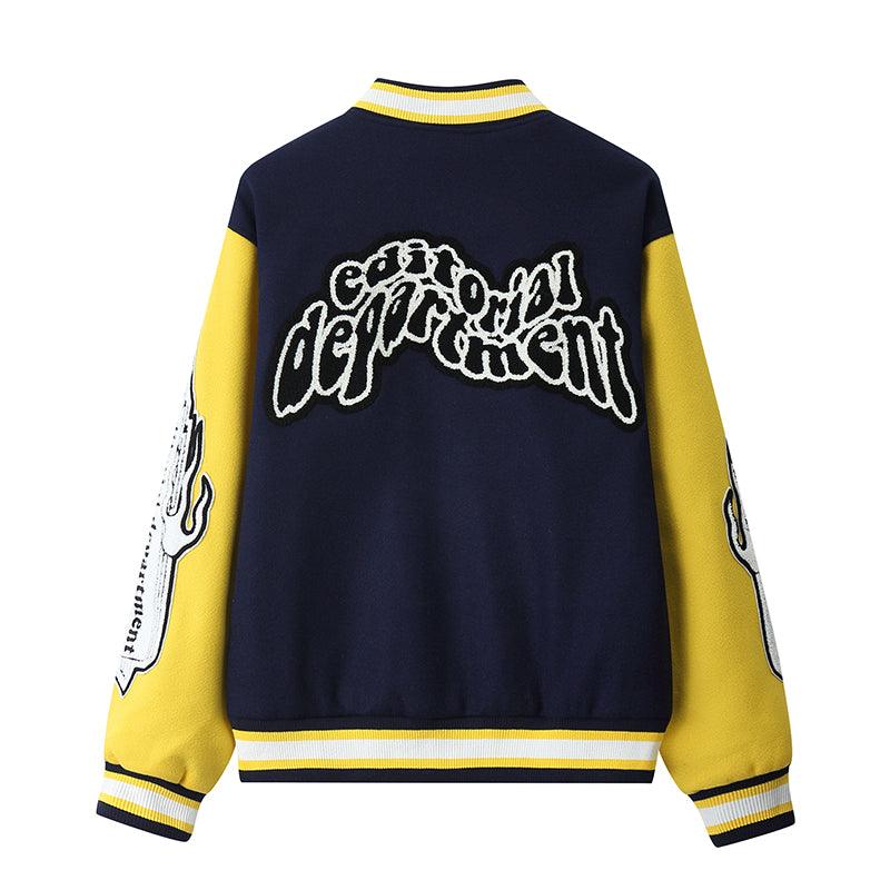 CZ ED Patch Varsity Jacket