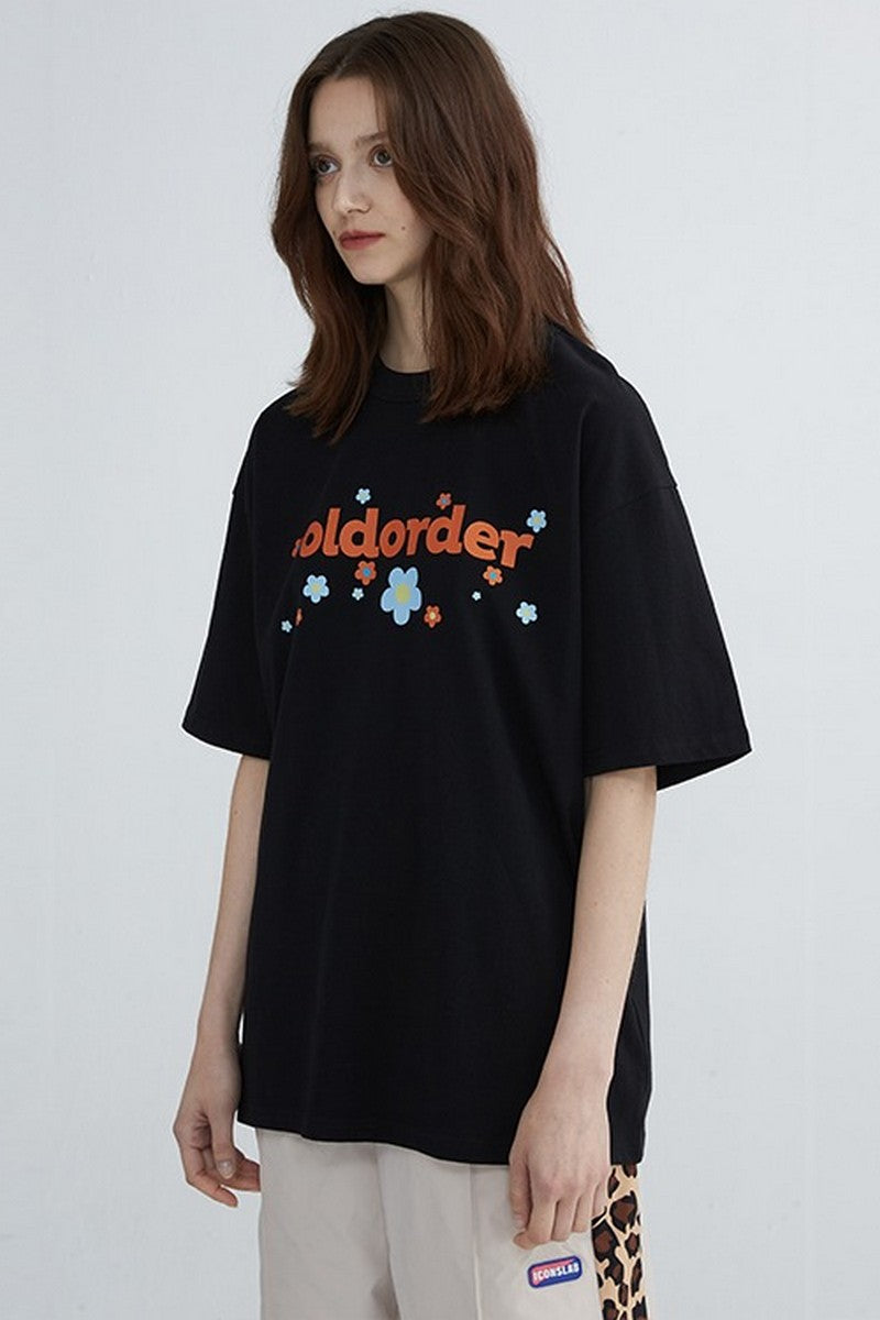 OO Flowers Logo Tee