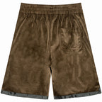 Old Order Velvet Logo Shorts
