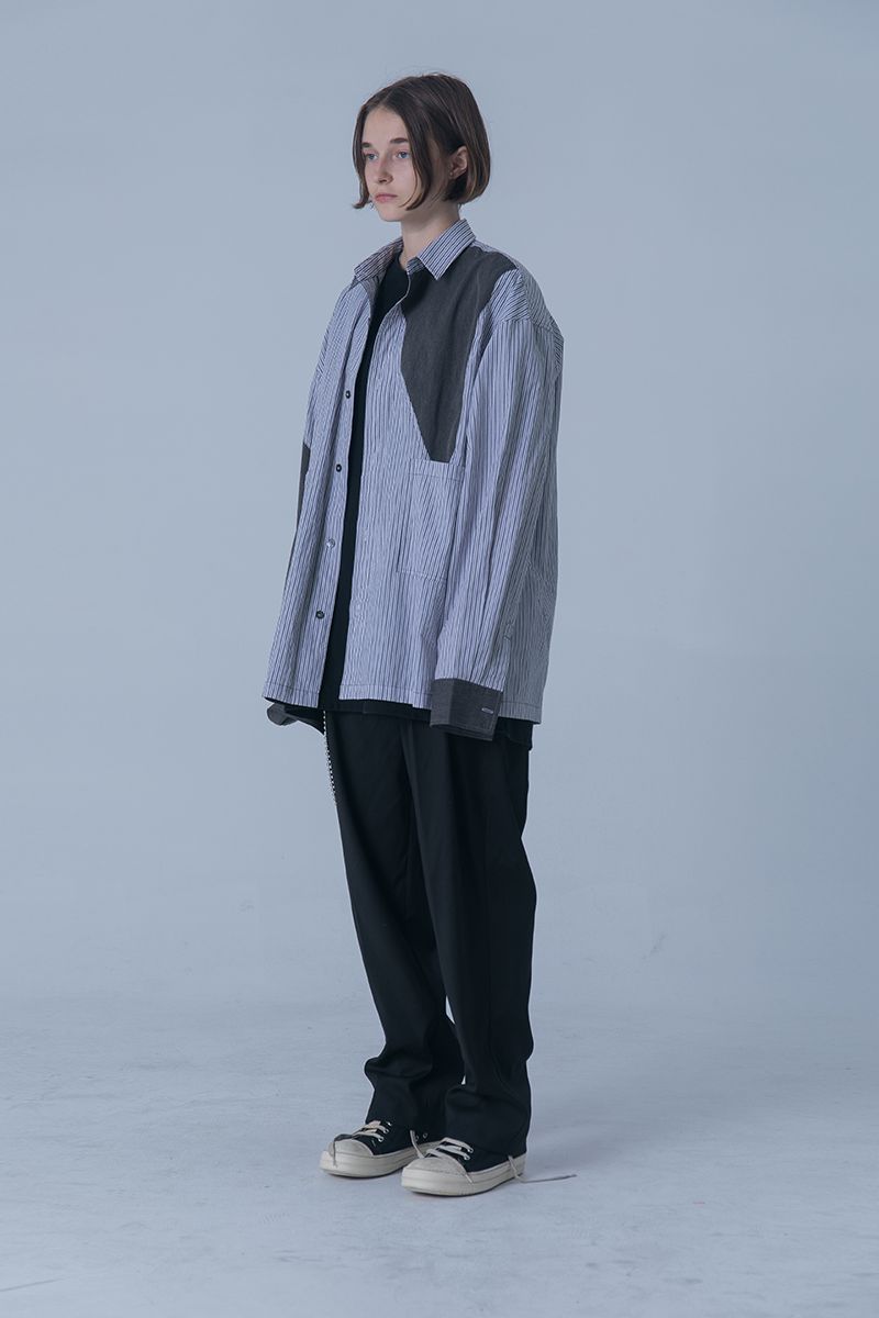 THINGY Contrast Striped L/S Shirt