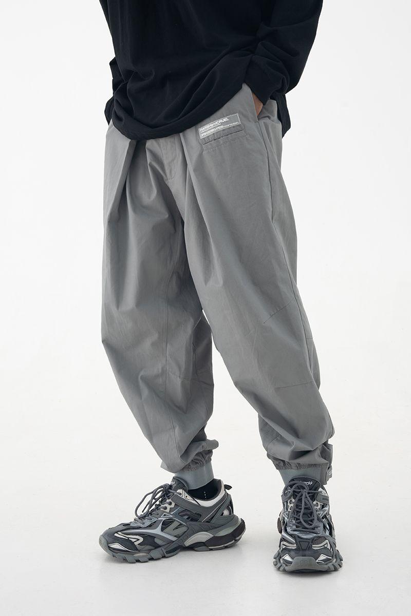 H/C Pleated Logo Trousers - UK Only