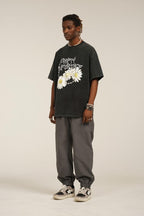 Empty Reference Smiley Logo Casual Pants