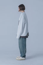 THINGY Retro Stitched Checkered Sweater