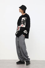 CZ Dark Patches Sweater