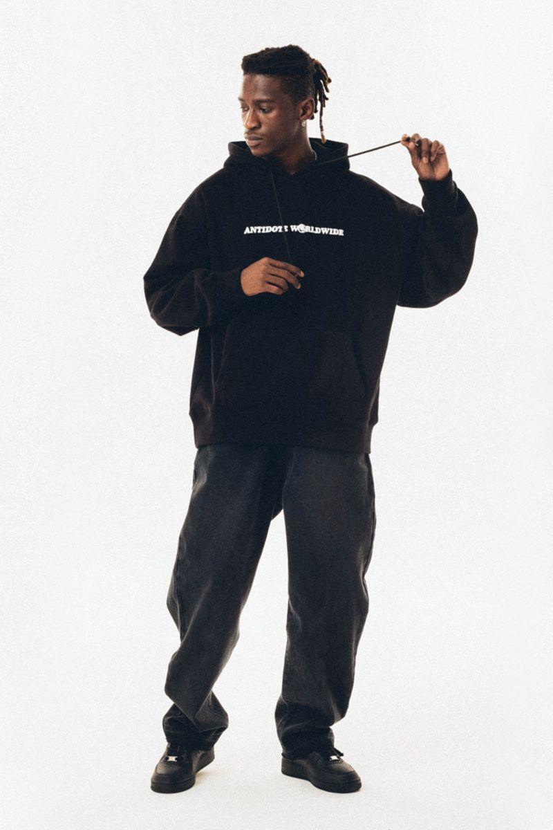 Antidote Logo Heavy Loose Hoodie