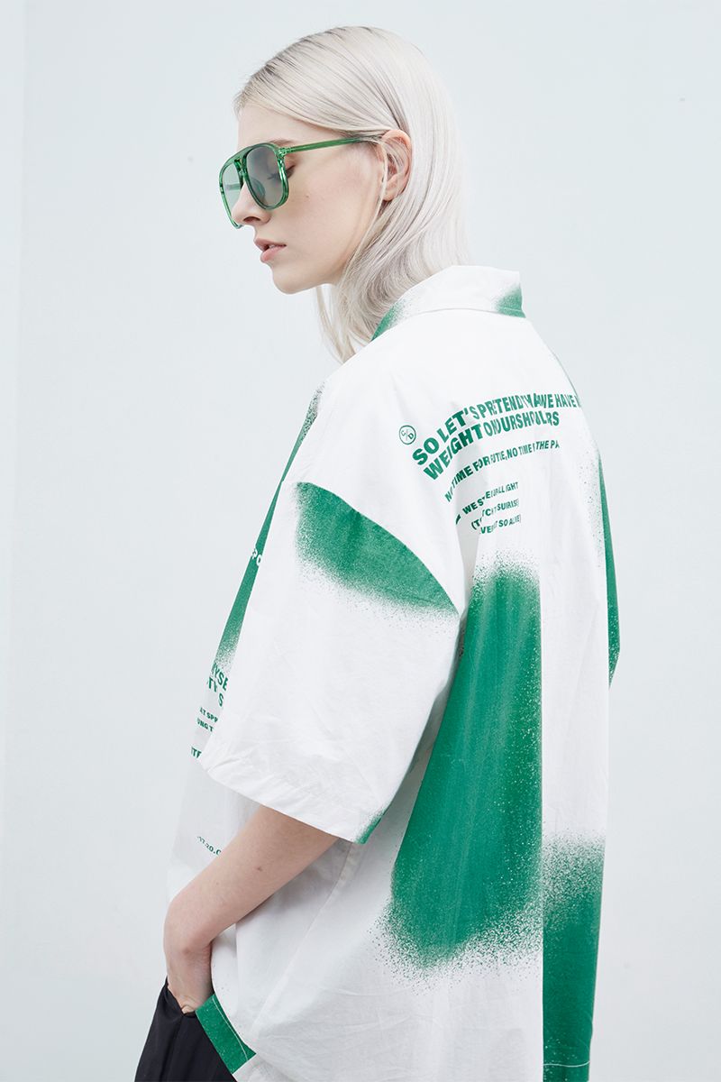 STEEPC Logo Inkjet Cuban S/S Shirt