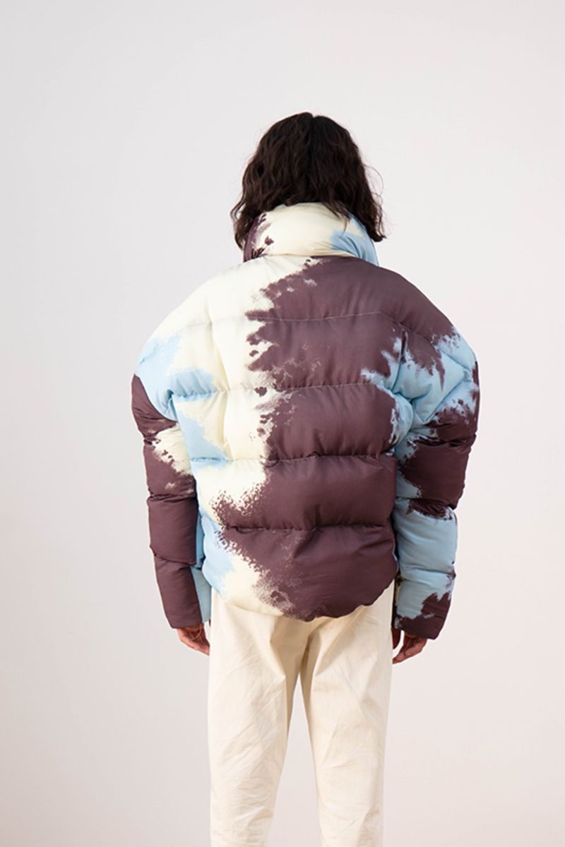 Mix7 Painted Down Jacket