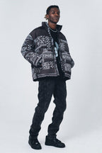 Antidote Washed Straight Black Jeans