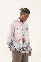 Empty Reference Volcano Printed Coach Jacket