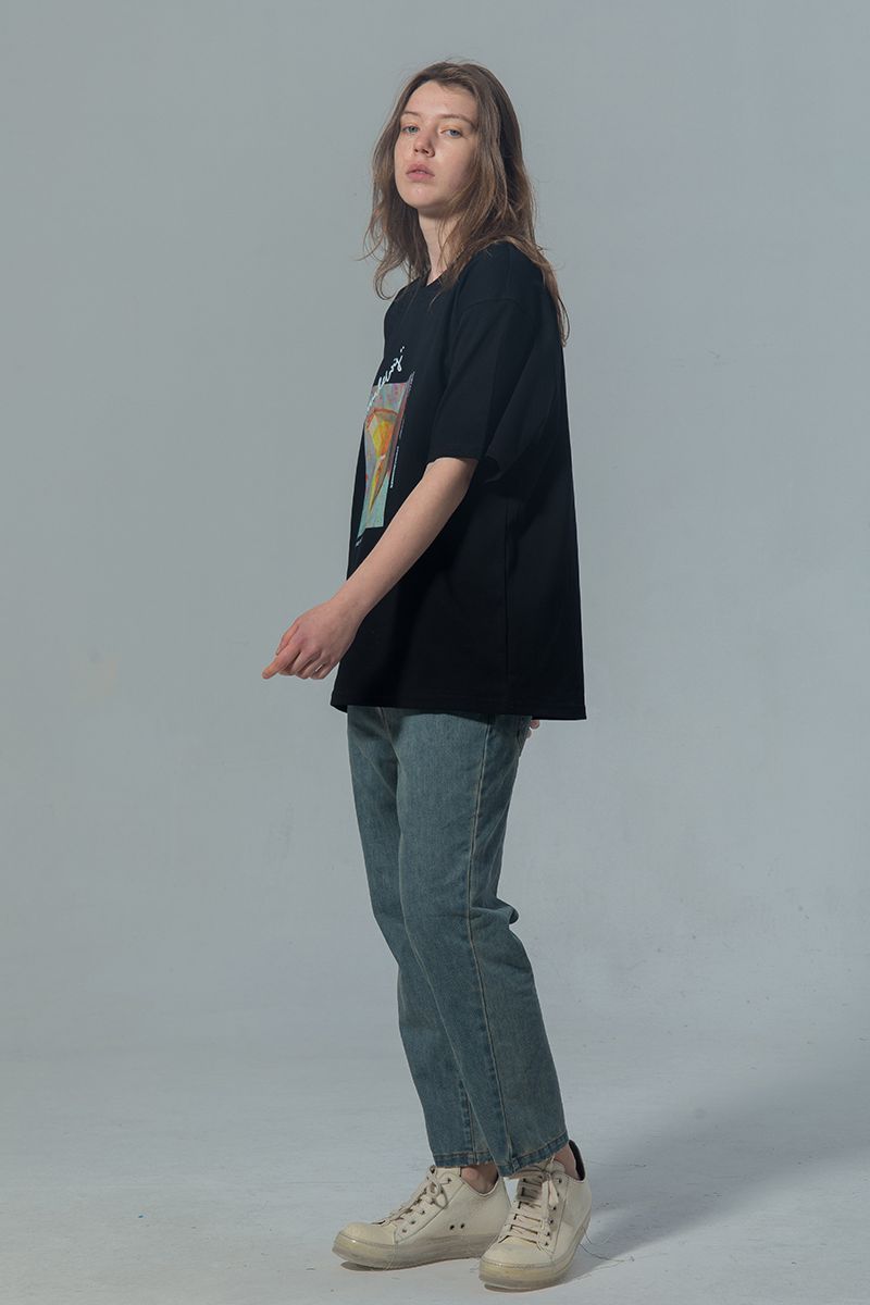 THINGY Blue Straight Jeans