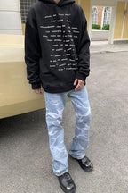 CZ Tie Dyed Flared Jeans