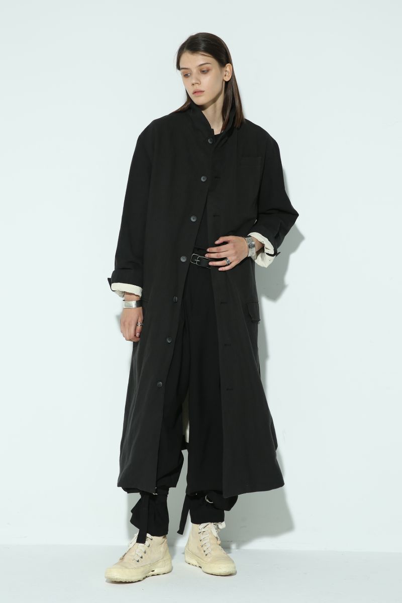 Unknown World Black Distressed Coat