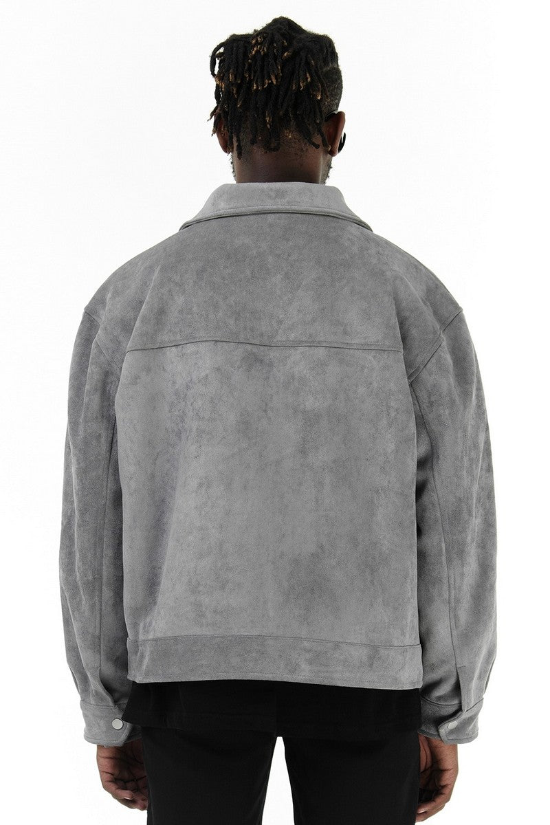 Suede Multi Pocket Jacket - EU Only