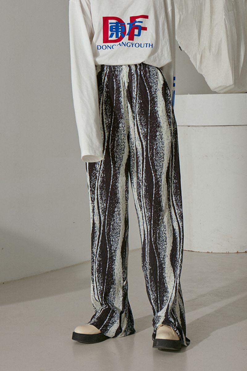 Mix7 Abstract Loose Trousers