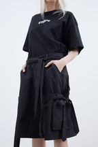 STEEPC Straps Loose Shorts