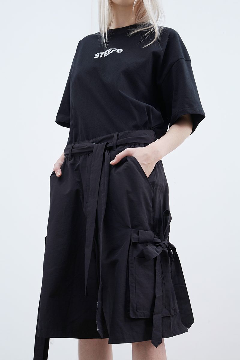 STEEPC Straps Loose Shorts