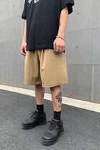 CZ Pleated Casual Shorts - UK Only