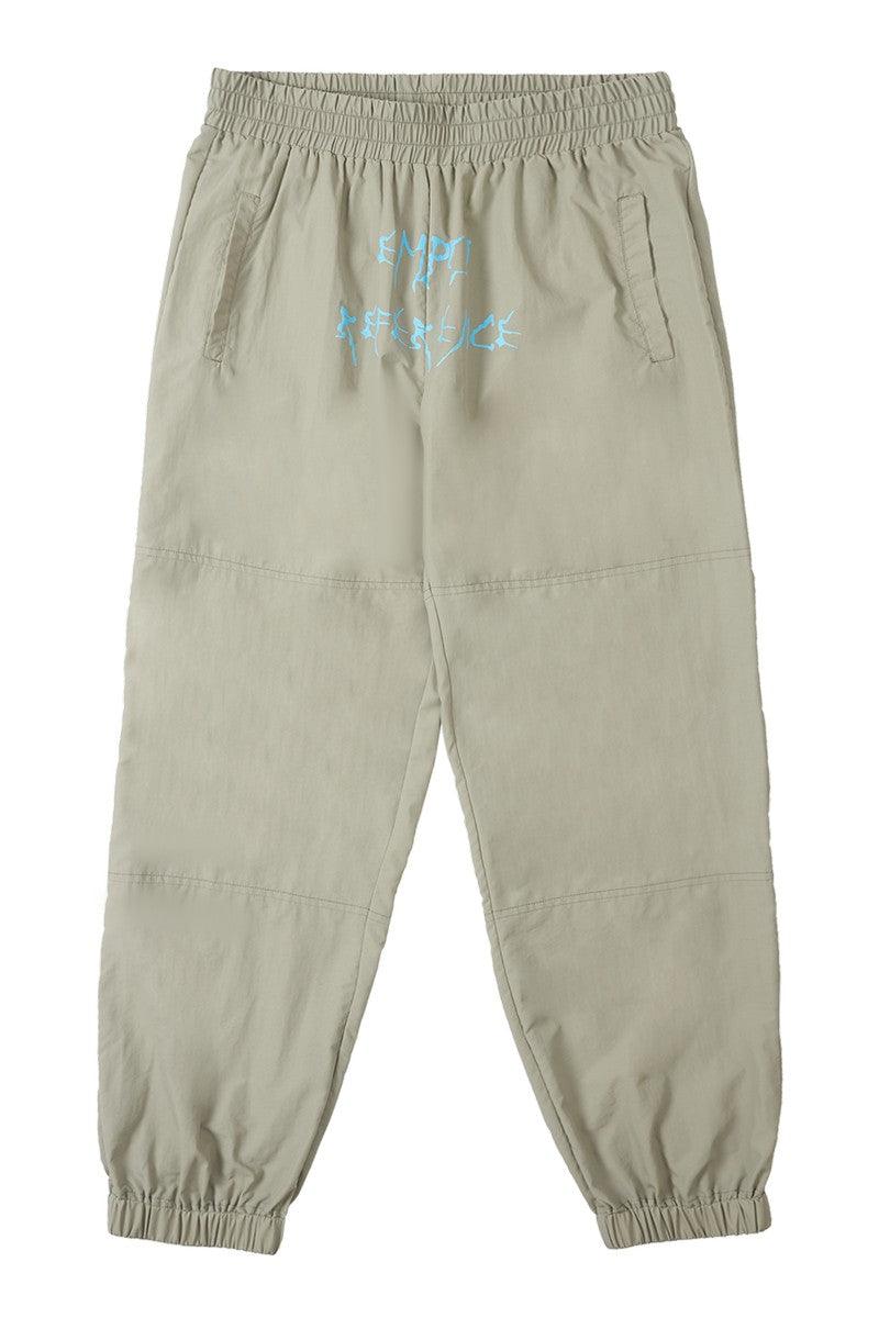 Empty Reference Smiley Logo Casual Pants