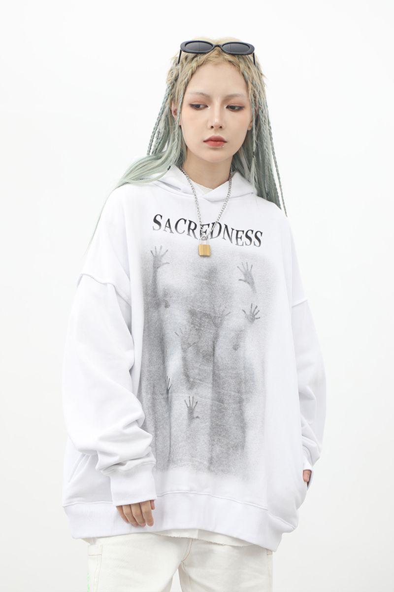 CZ Ghosts Hands Loose Hoodie