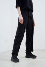 STEEPC Stitching Straight Trousers