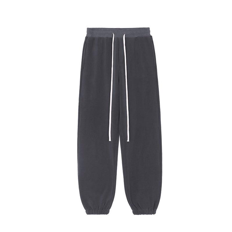 CZ Basic Drawstrings Loose Sweatpants