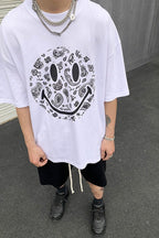 CZ Cashew Smiley Tee