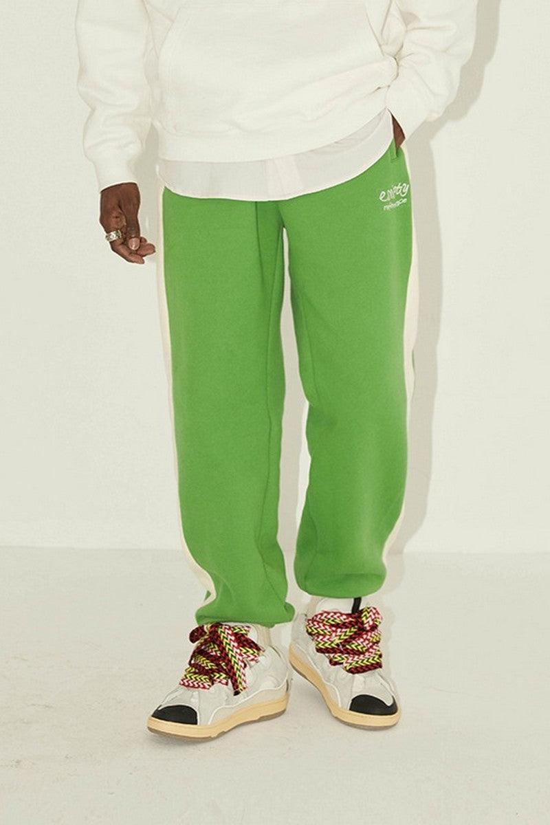 Empty Reference Embroidered Logo Sweatpants